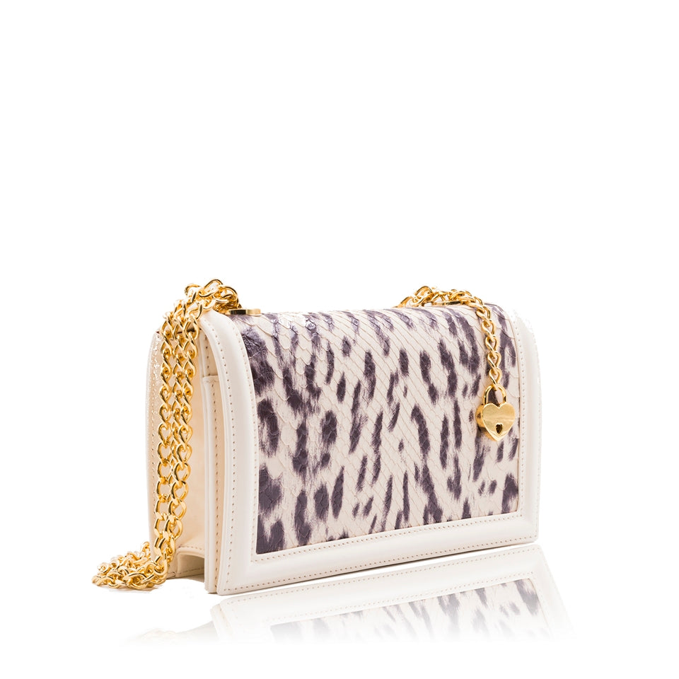 Lola&Lo Tania Animal Print Clutch - Exclusive Napa Leather Handbag, Crafted in Spain Lola@Lo