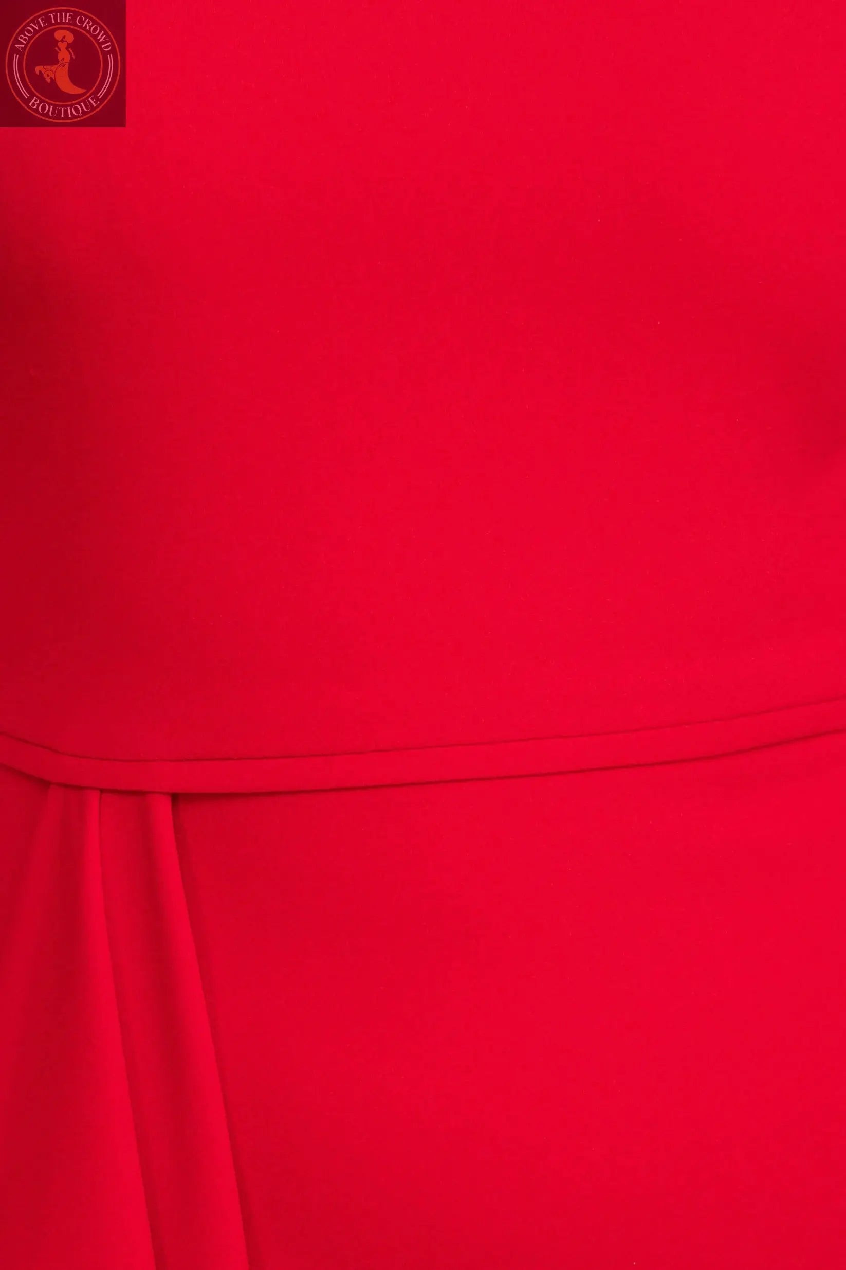 Luxe Red Maxi Dress - European Elegance & Perfect Fit Above The Crowd Boutique