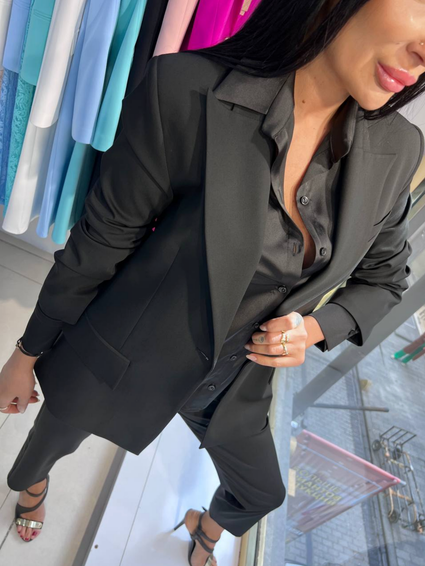 Zanardi Fashion Tailored Black Women’s Suit