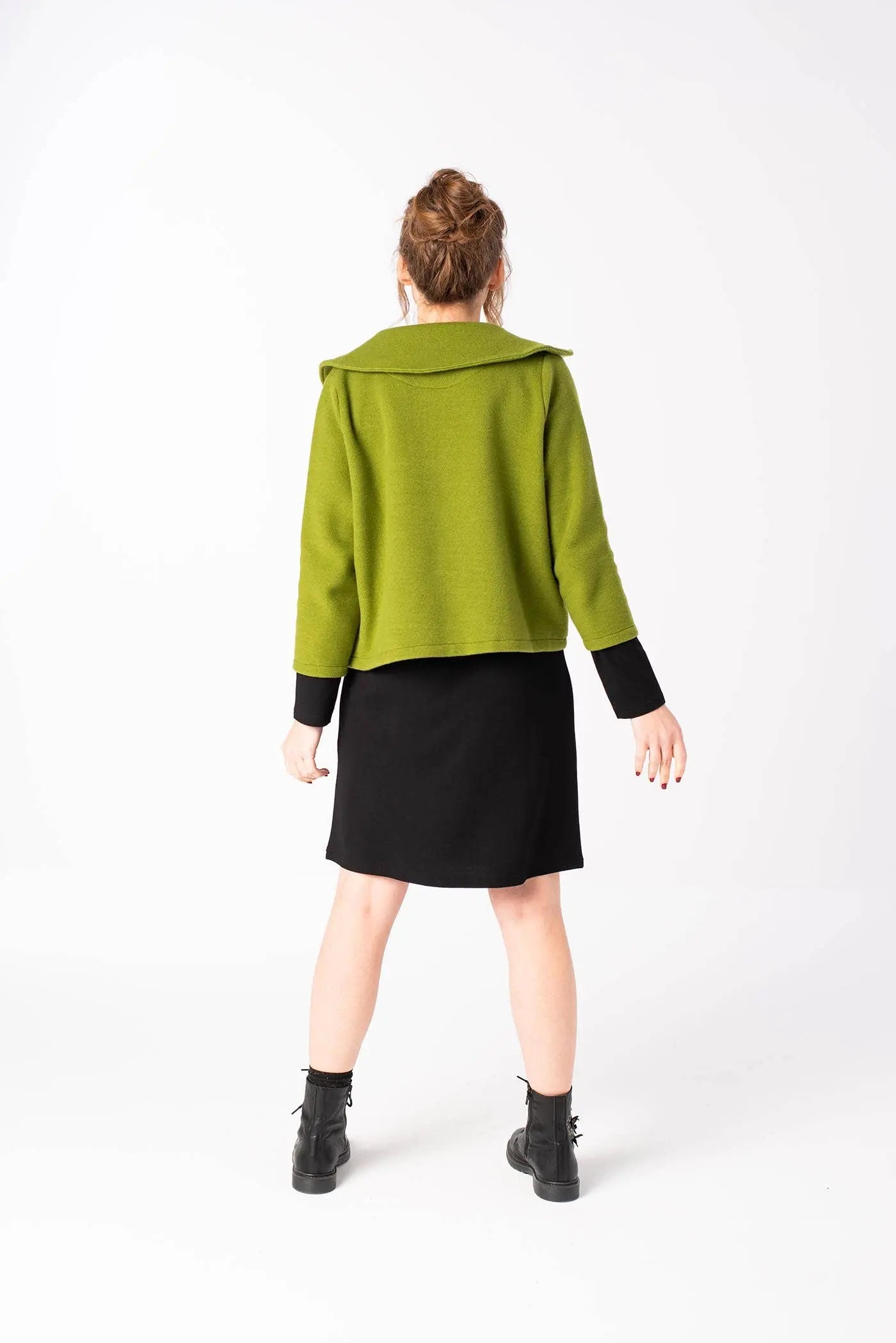 Mamatayoe Green Jacket With Embroidery Mamatayoe