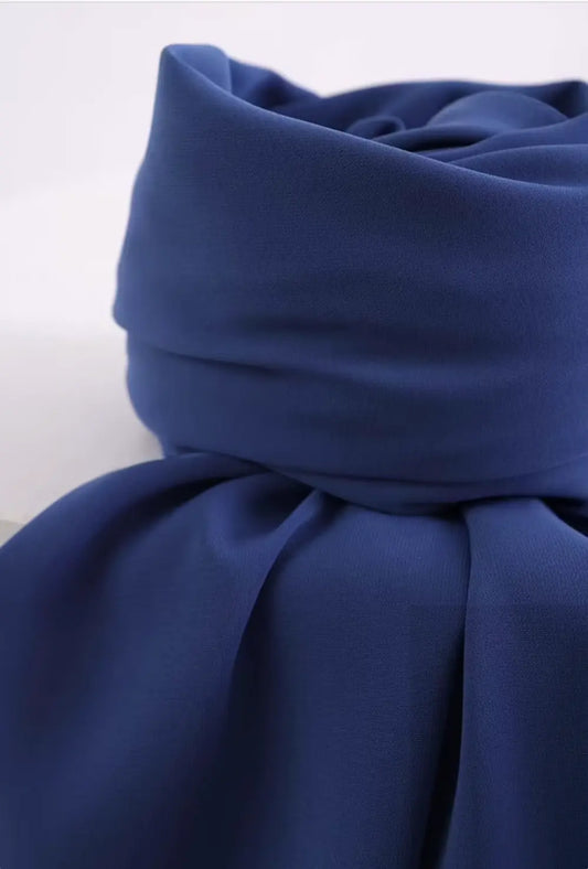 Medina Silk Hijab - Indigo Allday