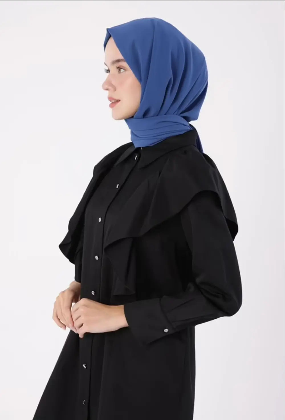 Medina Silk Hijab - Indigo Allday