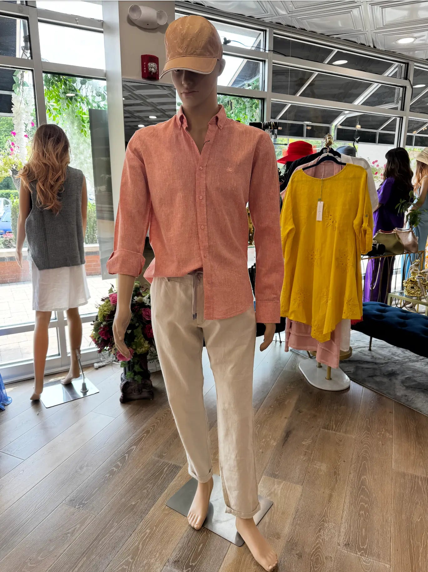 Men's Rosy European Linen Shirt – Distinctive Style & Breathable Comfort Above The Crowd Boutique