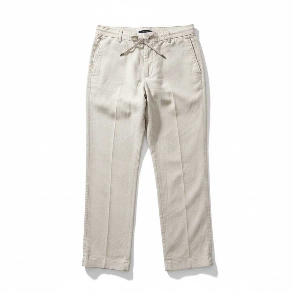 Men's Linen Trousers - Above the Crowd Boutique