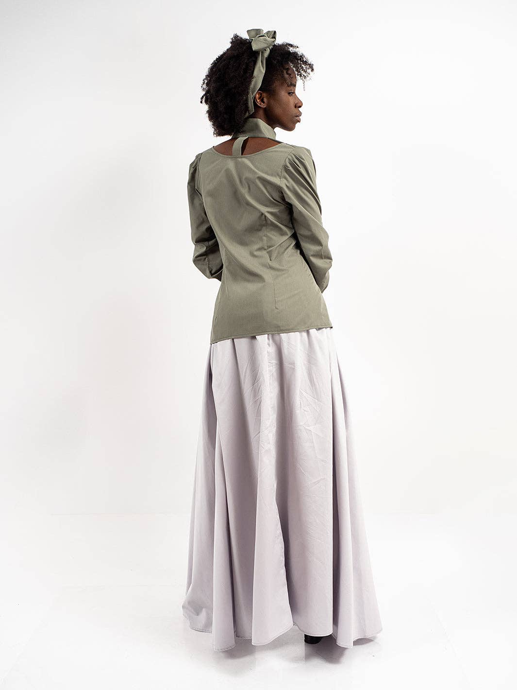 Metamorphoza Cut-Out Front Shirt Metamorphoza