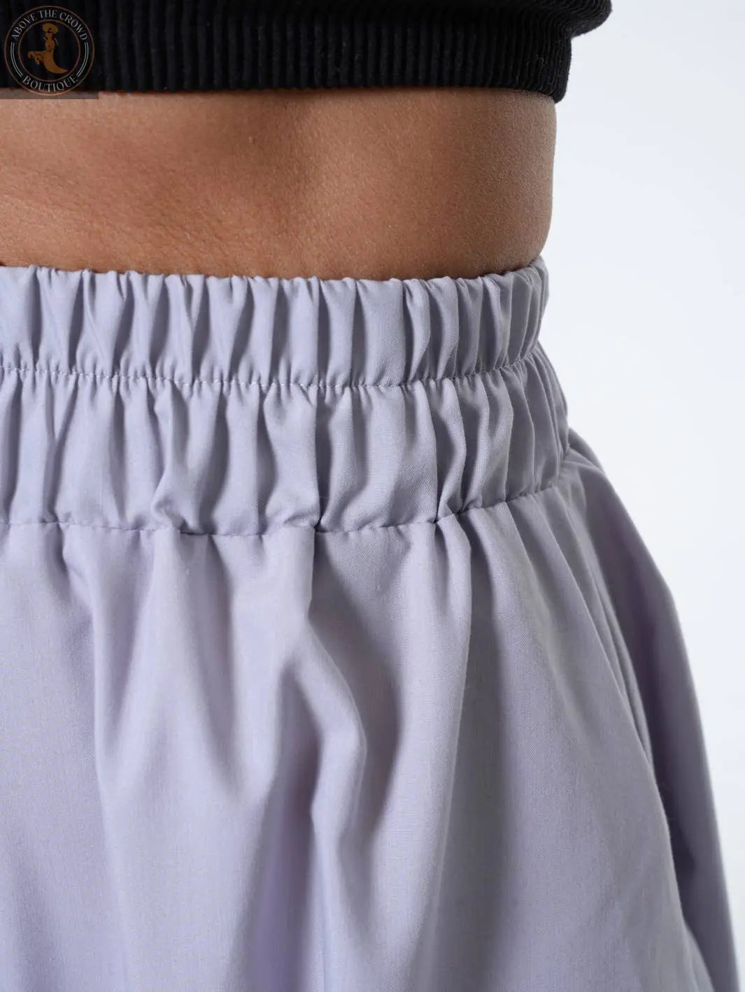 Metamorphoza Draped Maxi Skirt - Gray Cotton Skirt with Pockets - Unique European Style Metamorphoza