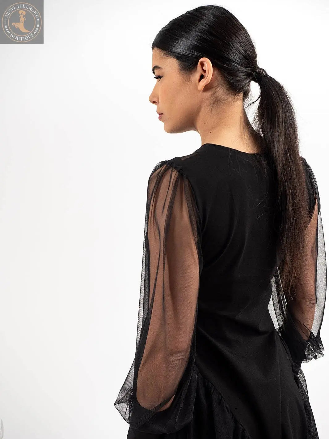 Metamorphoza Extravagant Mesh Tunic Metamorphoza