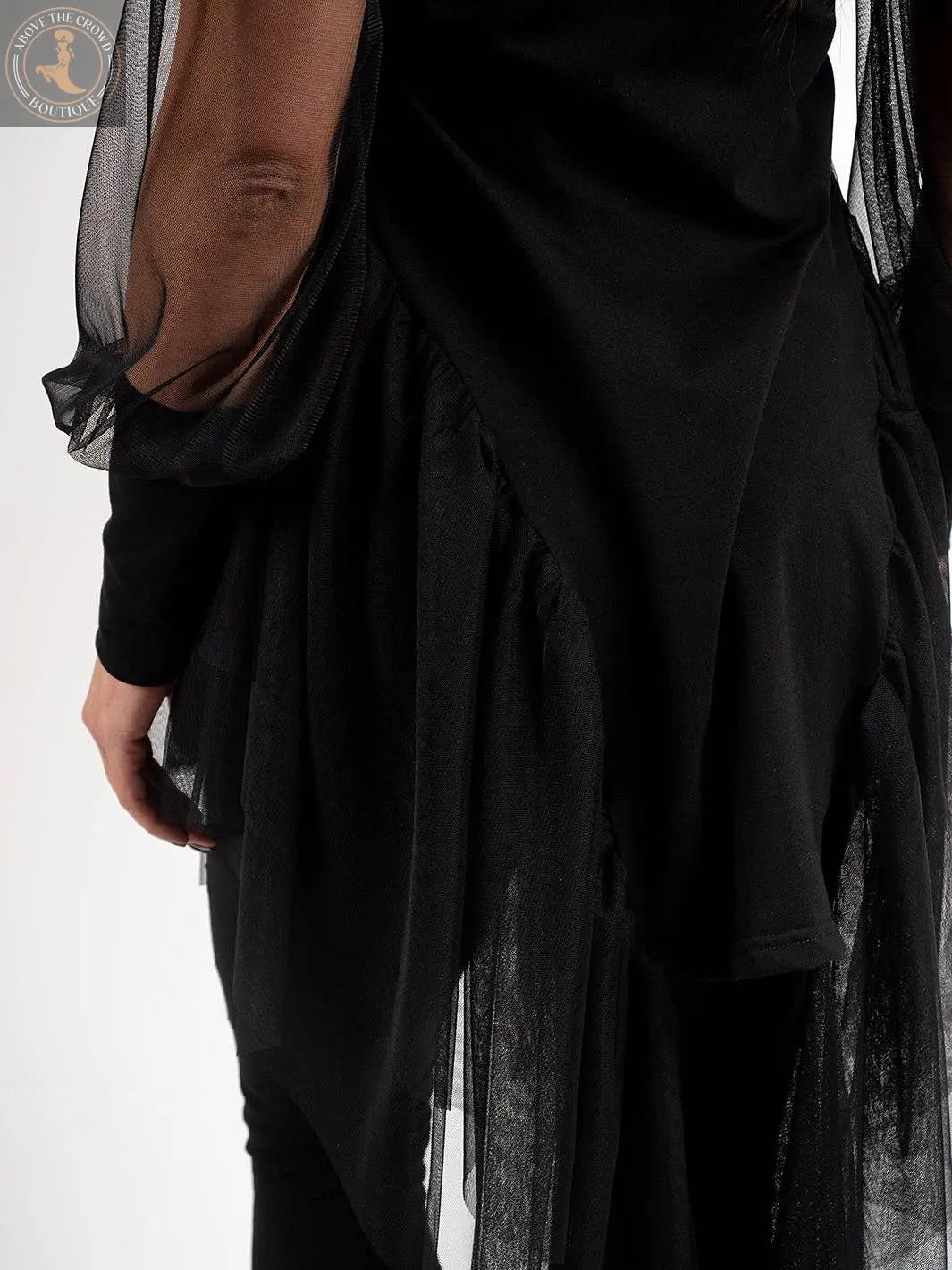 Metamorphoza Extravagant Mesh Tunic Metamorphoza