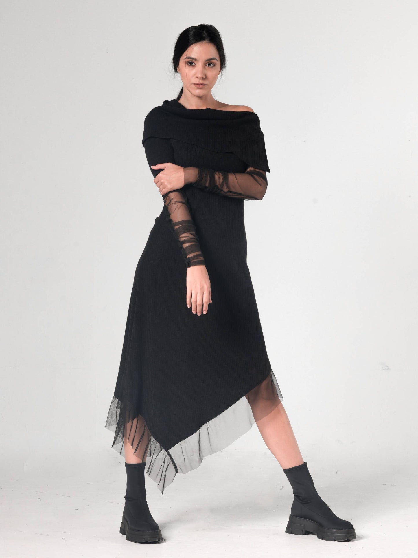Metamorphoza Knitted Long Dress Metamorphoza