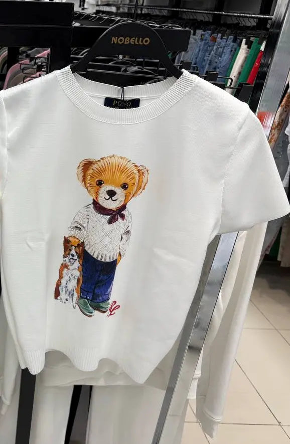 Nobello Bear with The Dog Top 17356 Nobello