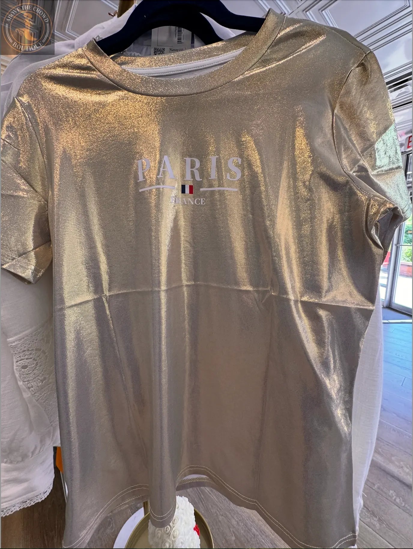 Nobello Gold 'Paris' Women T-Shirt Nobello