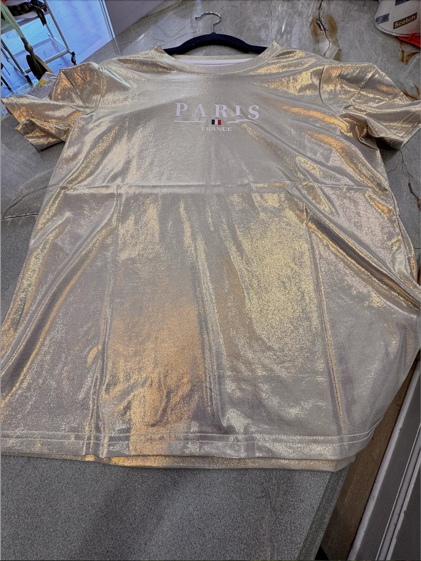 Nobello Gold 'Paris' Women T-Shirt Nobello