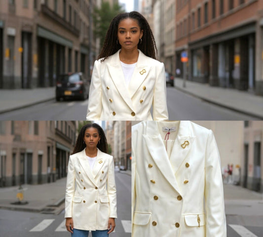 Nobello Double-Breasted Tailored Jacket