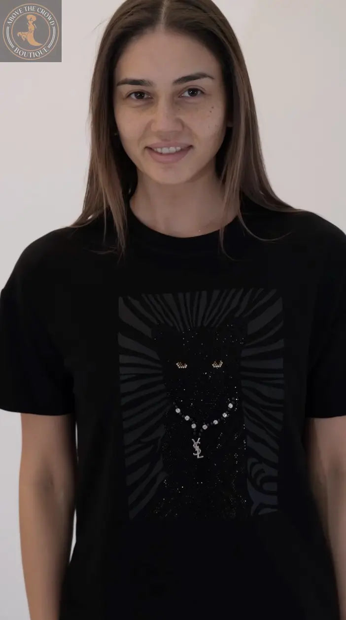 Nobello Panther Face T-Shirt 2345 Nobello