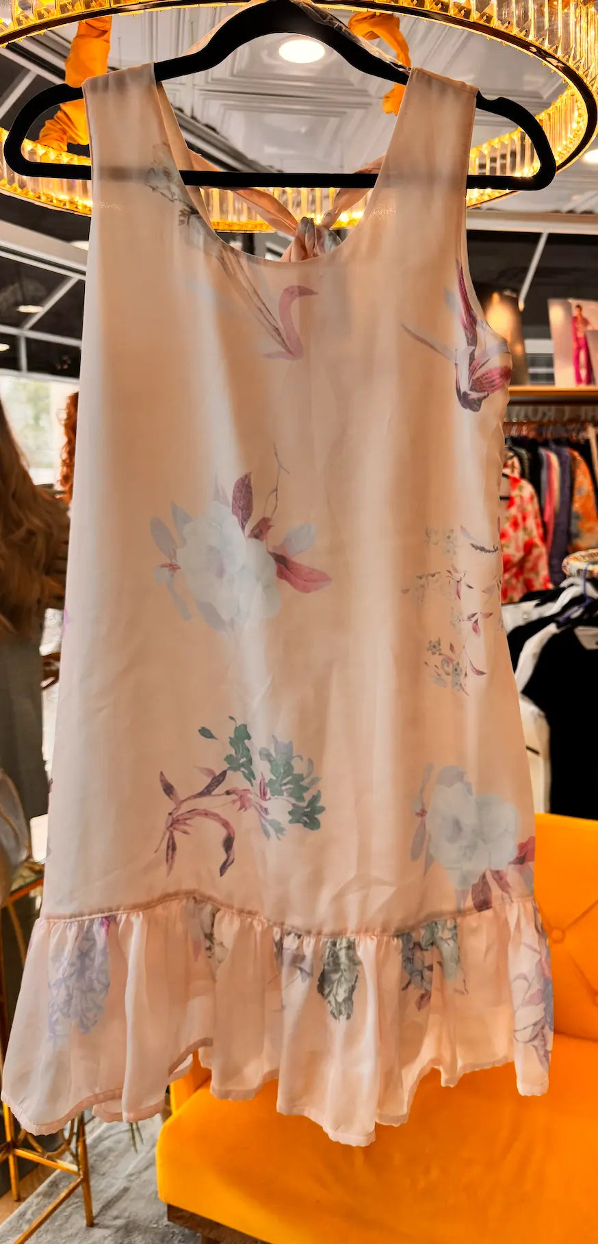 Nobello Sleeveless Summer Flowers Dress 1478 Nobello