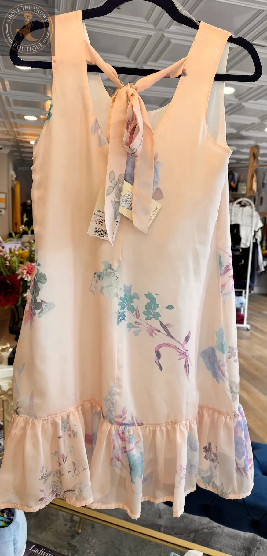 Nobello Sleeveless Summer Flowers Dress 1478 Nobello