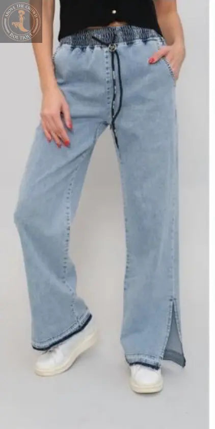 Nobello Wide Jean with Draw String 7019 Nobello