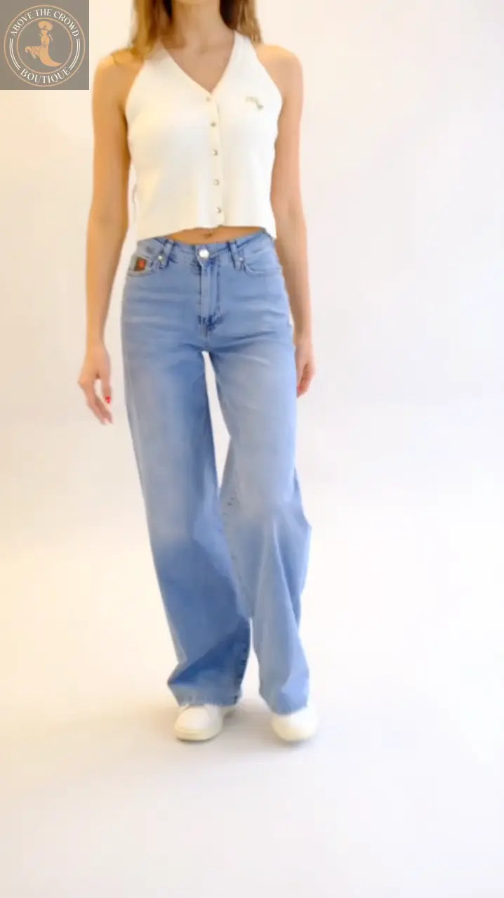 Nobello Wide Legged Jeans 7016 Nobello