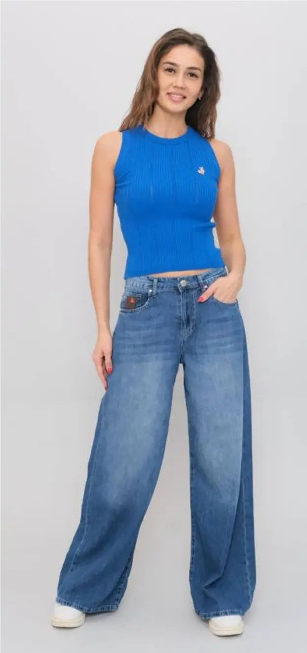 Nobello Wide Legged Jeans 7016 Nobello