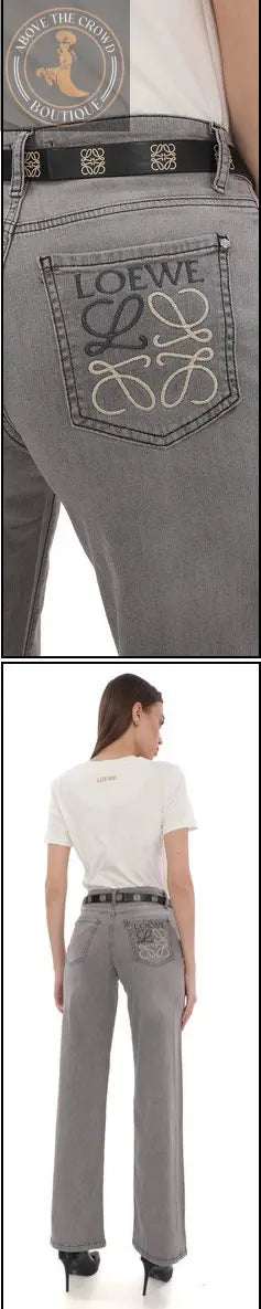 Nobello Women Bell Bottom Grey Jeans 5007 Nobello