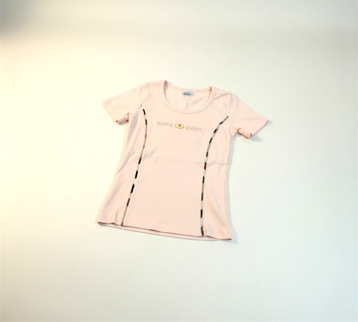 Nobello Ribbed Fitted Logo T-Shirt  -Above the Crowd Boutique