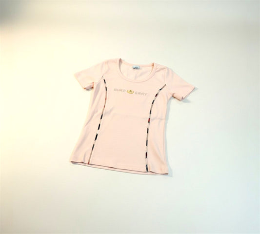 Nobello Ribbed Fitted Logo T-Shirt  -Above the Crowd Boutique