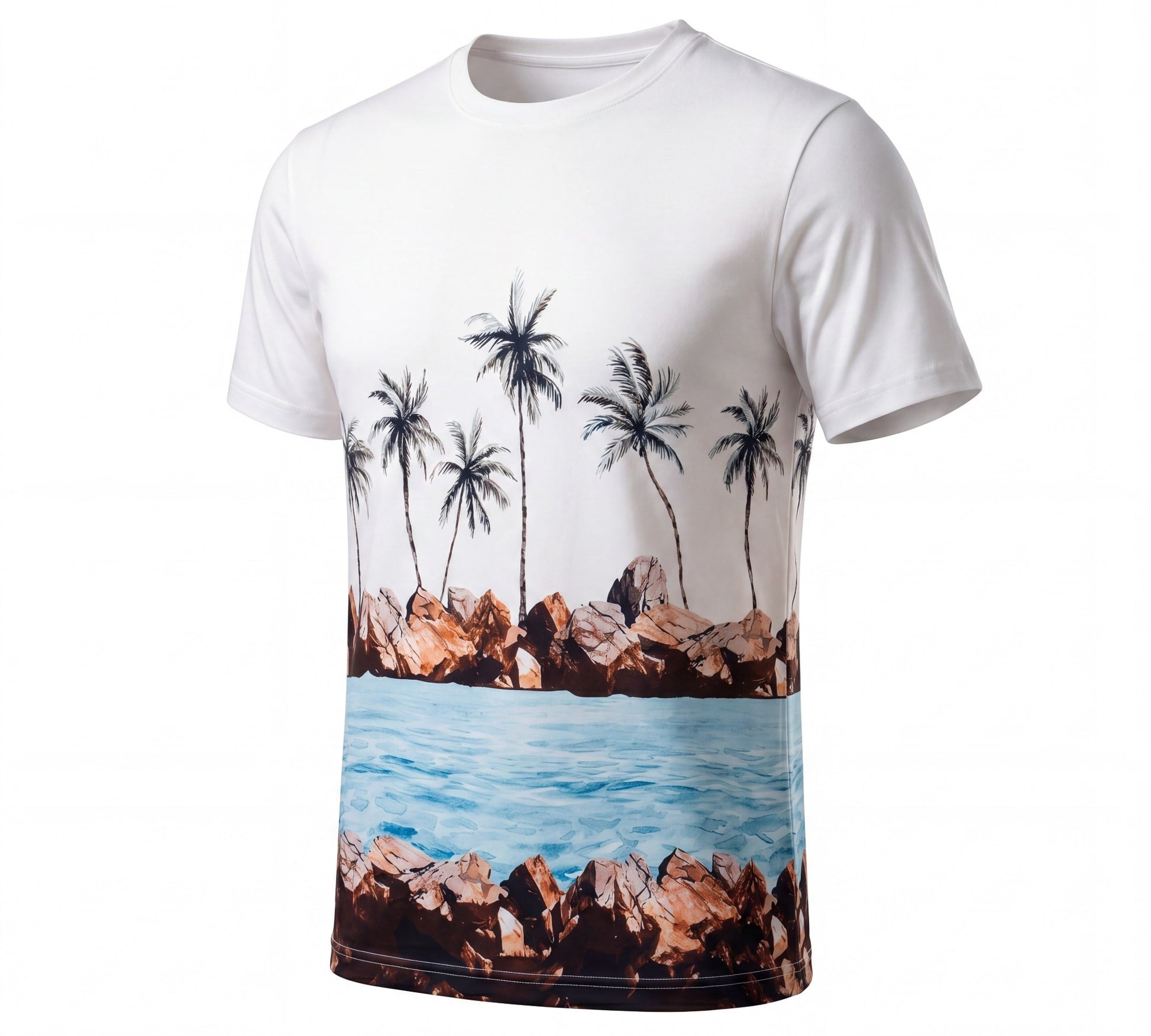 Nobello Vacation Motif T-Shirt - Above the Crowd Boutique