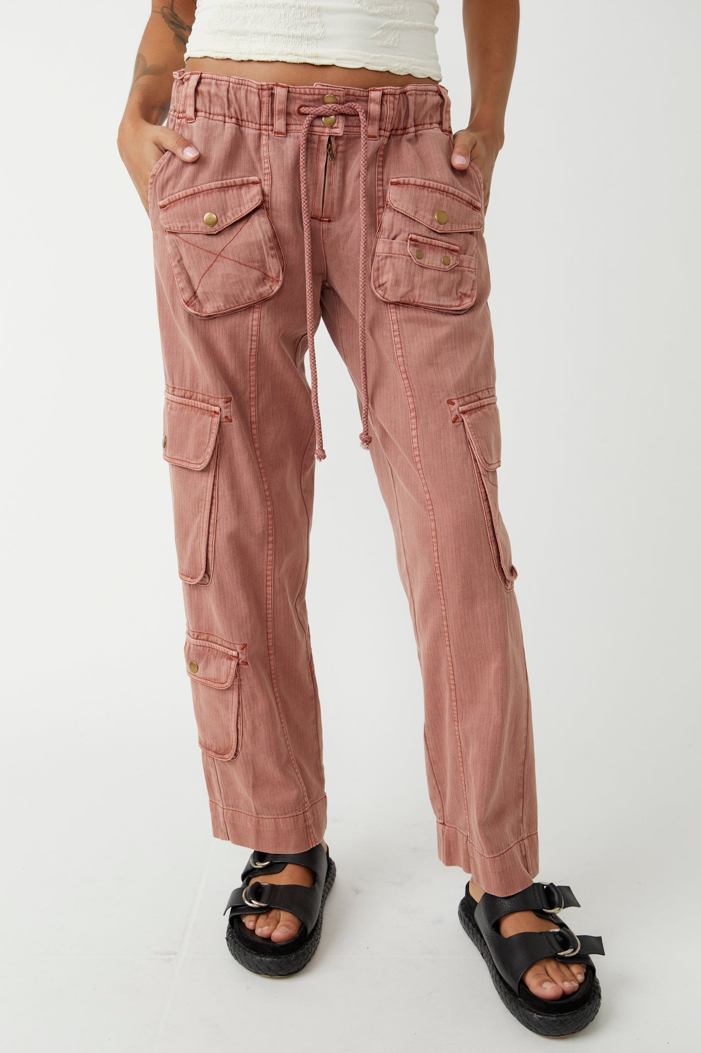 Free People Tahiti Cargo Pants OB1537172 - Above The Crowd Boutique