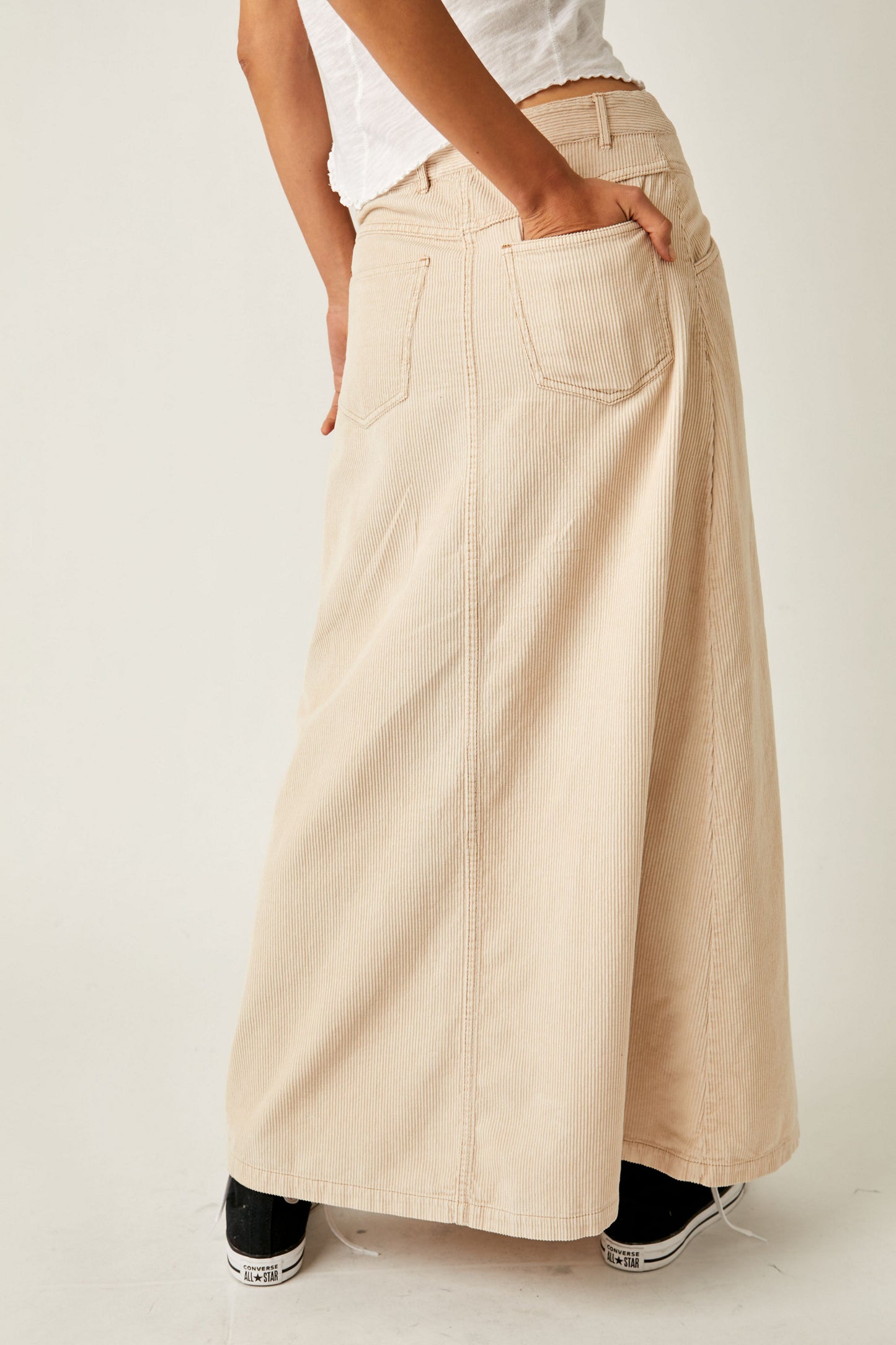 Free People Movement Come As You Are Cord Skirt - Above The Crowd Boutique