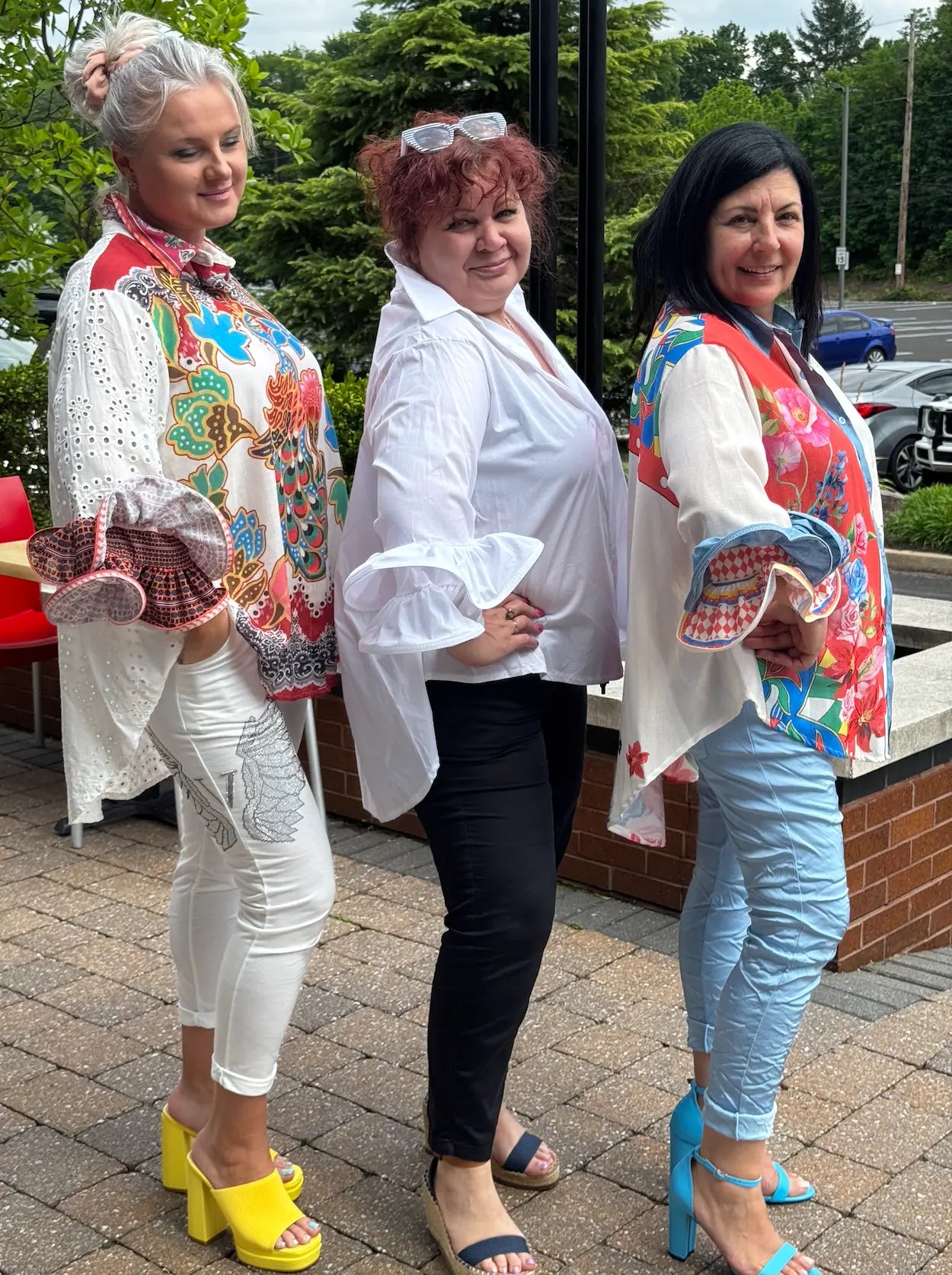 One Size Fits All Statement Women's Blouses – Bold Prints & Feminine Flair Karma