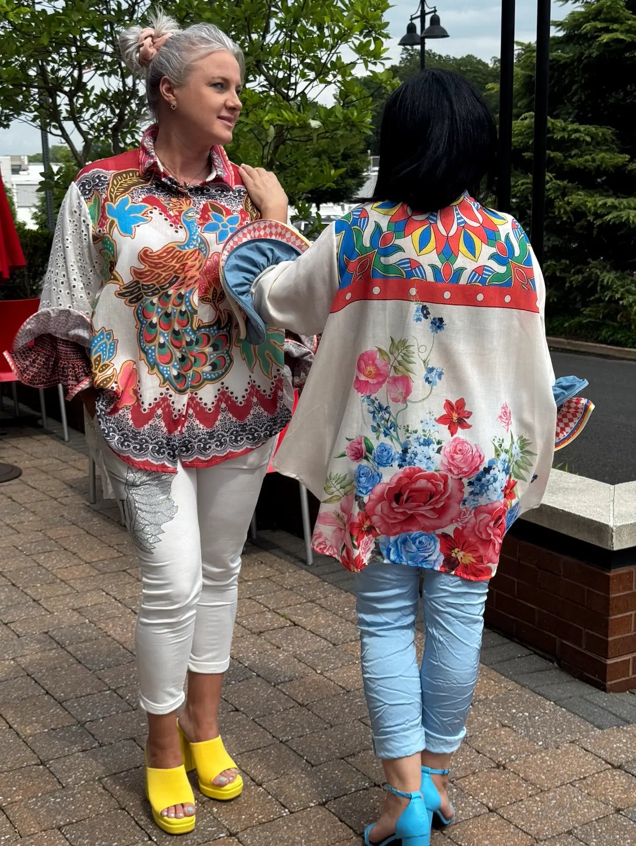 One Size Fits All Statement Women's Blouses – Bold Prints & Feminine Flair Karma