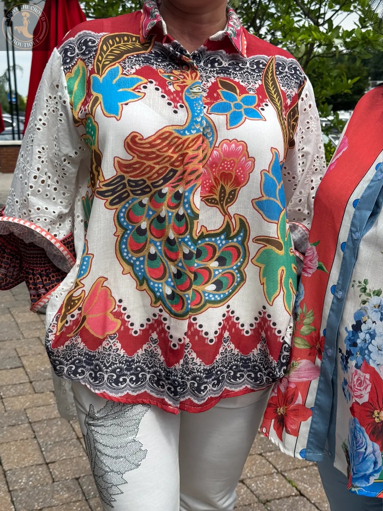 One Size Fits All Statement Women's Blouses – Bold Prints & Feminine Flair Karma