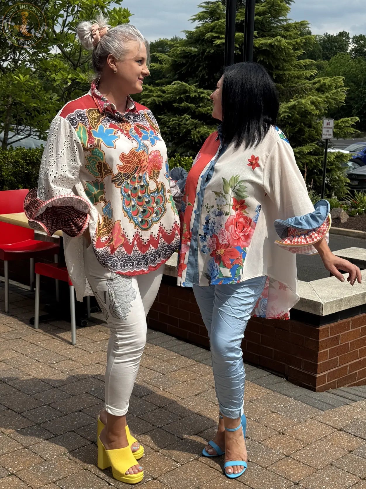 One Size Fits All Statement Women's Blouses – Bold Prints & Feminine Flair Karma