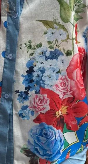 One Size Fits All Statement Women's Blouses – Bold Prints & Feminine Flair Karma