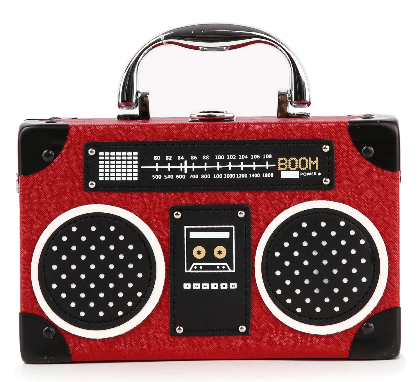 Retro Boombox Petite Shoulder Bag 0154 Handbag Express