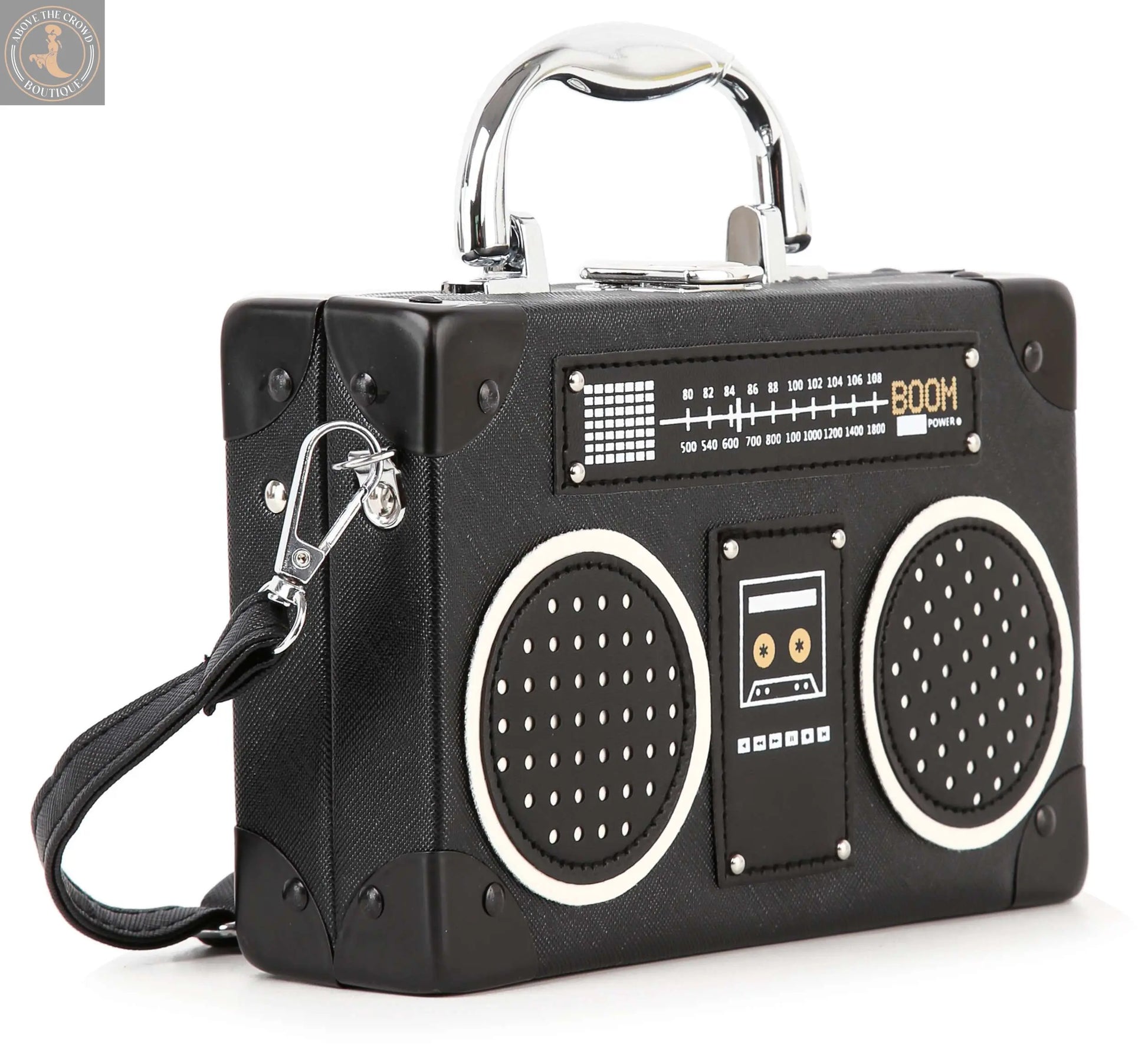 Retro Boombox Petite Shoulder Bag 0154 Handbag Express