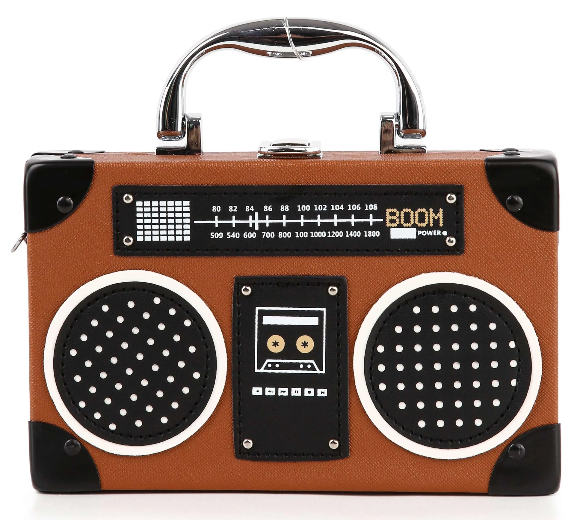 Retro Boombox Petite Shoulder Bag 0154 Handbag Express