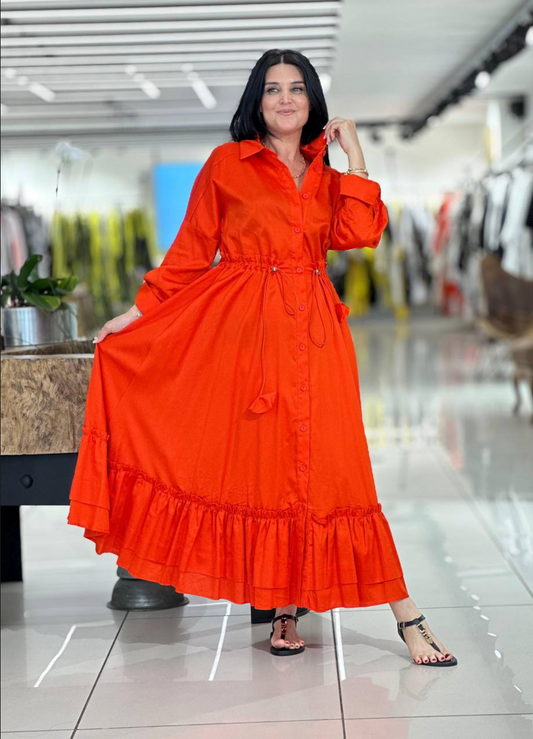 Bize Coral Dress BZE3002