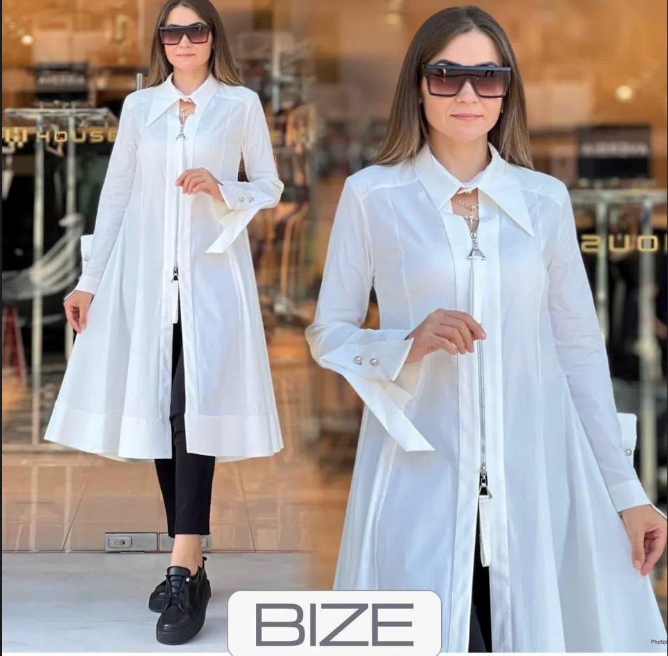 Bize 24W-BZ101 Women's Long Blouse