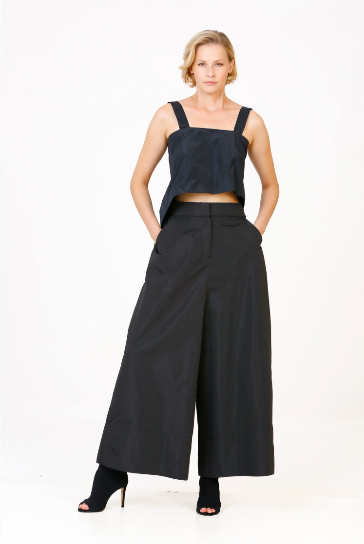 Bize 24W-BK8602 Wide Leg Pants