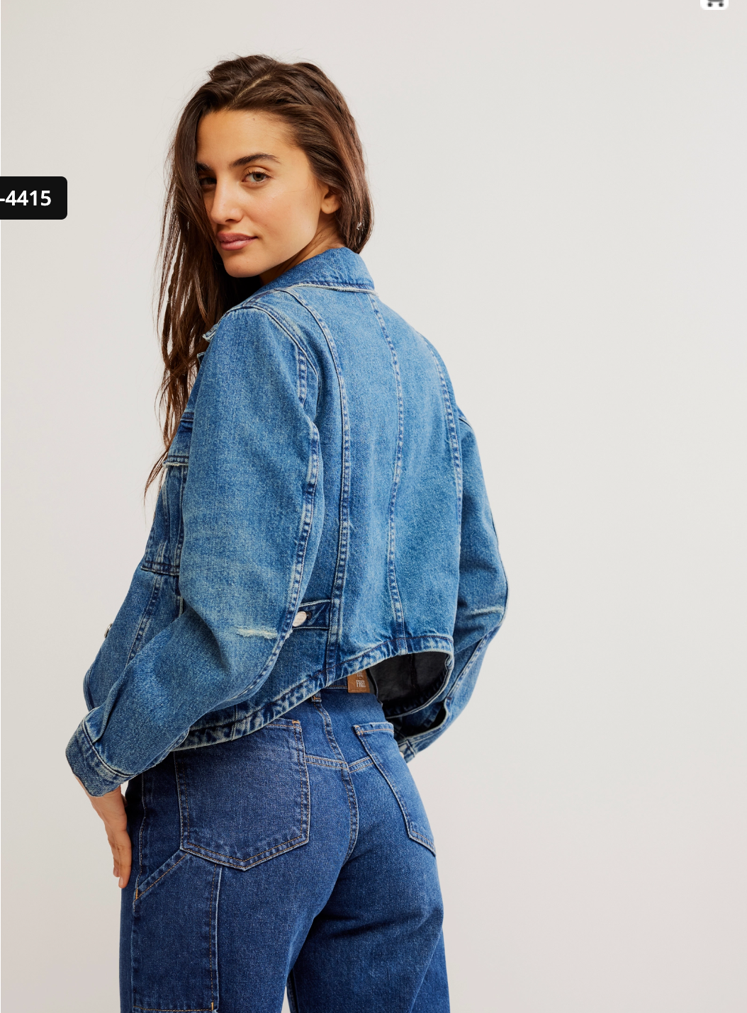 Free People OB1977947 Jade Denim Jacket