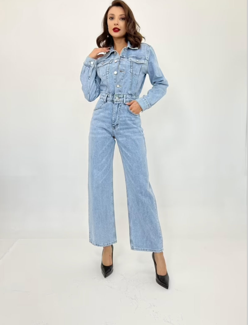 Fame Denim Overalls FME12794