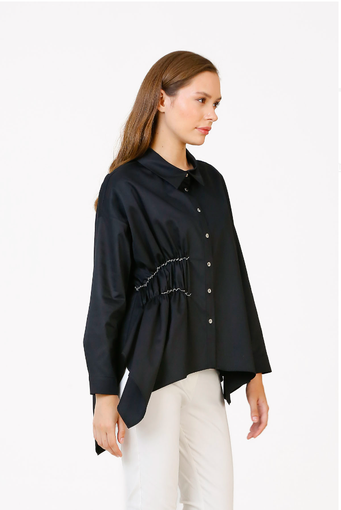 Bize Side Pleated Shirt 24W-BZ104