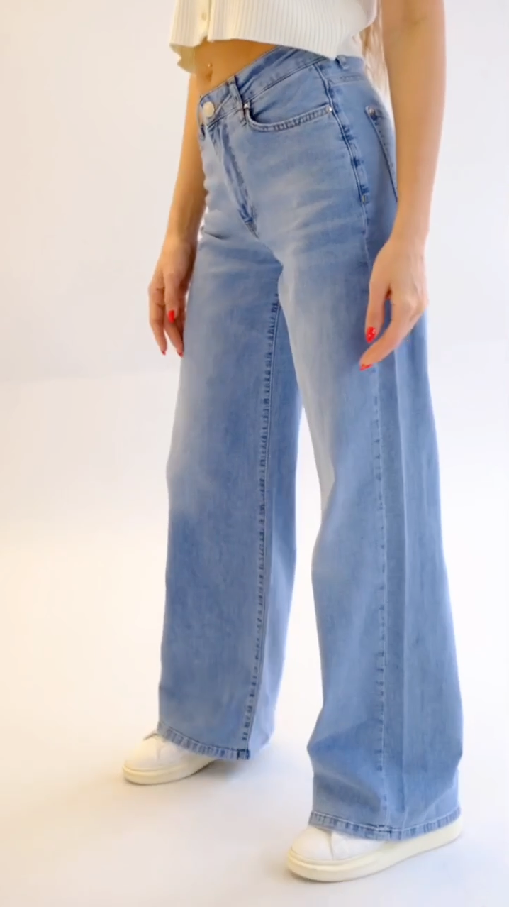 Nobello Wide Legged Jeans 7016