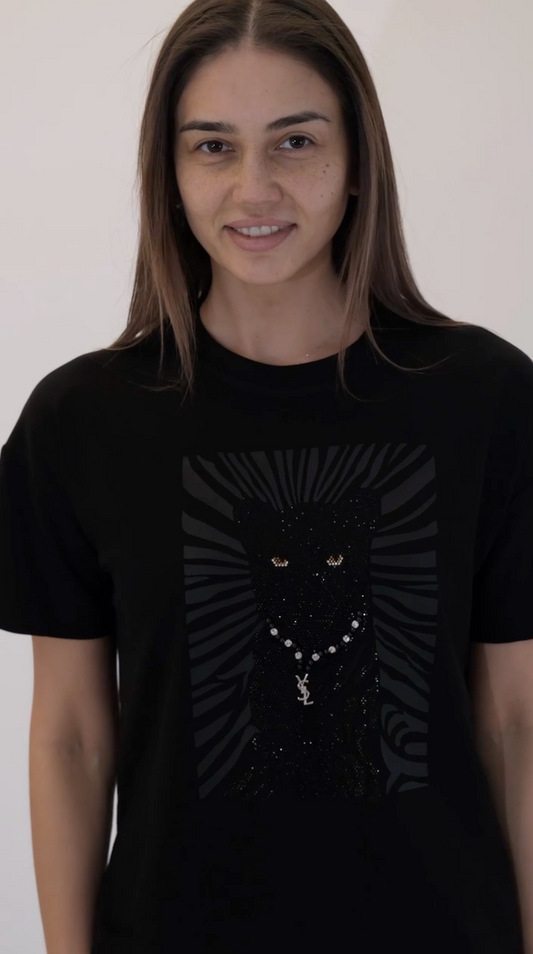 Nobello Panther Face T-Shirt 2345