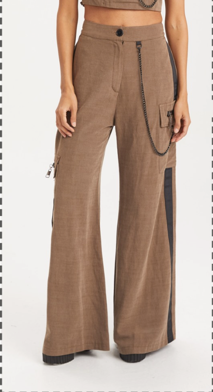 H-4 Women Wide Pants 3053