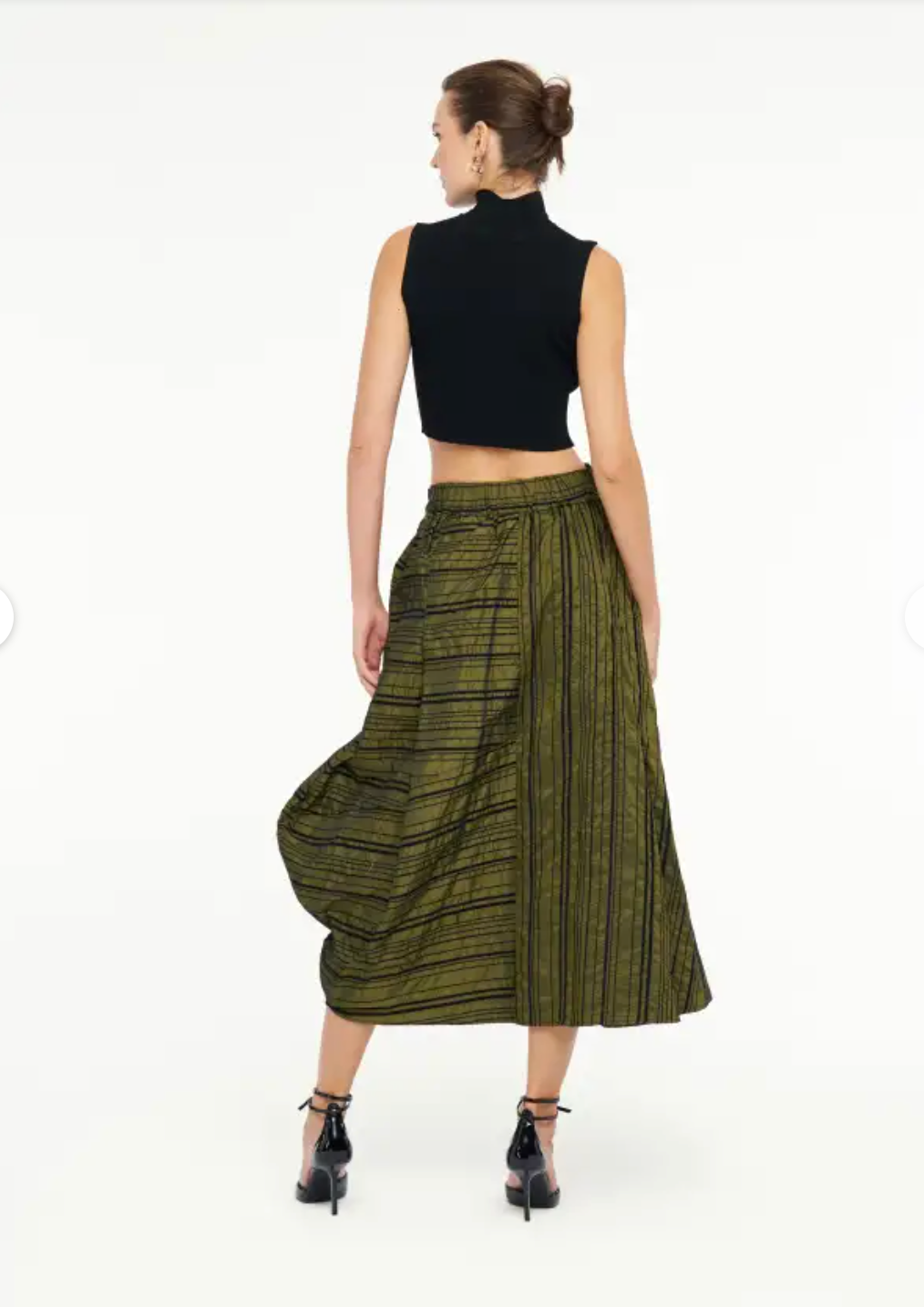 Bize Janus Green Skirt - Above the Crowd Boutique