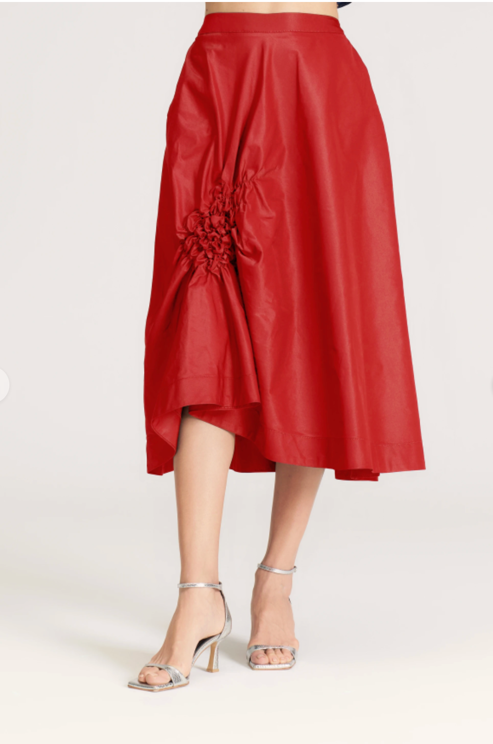 Bize Skirt with Gathered Front