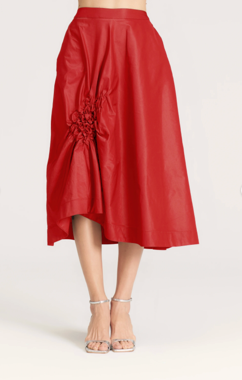 Bize Skirt with Gathered Front