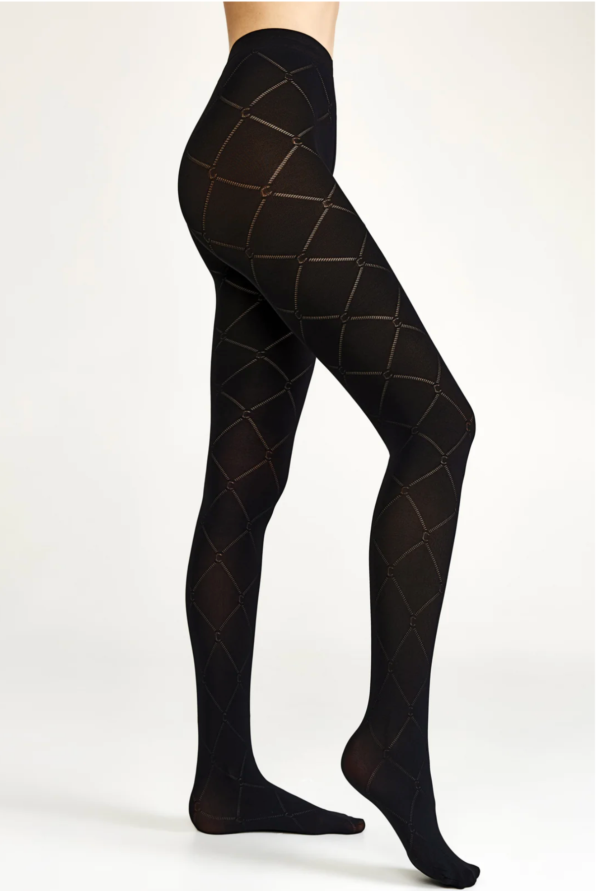 Fantasy Tights Conte History - Diamond Pattern